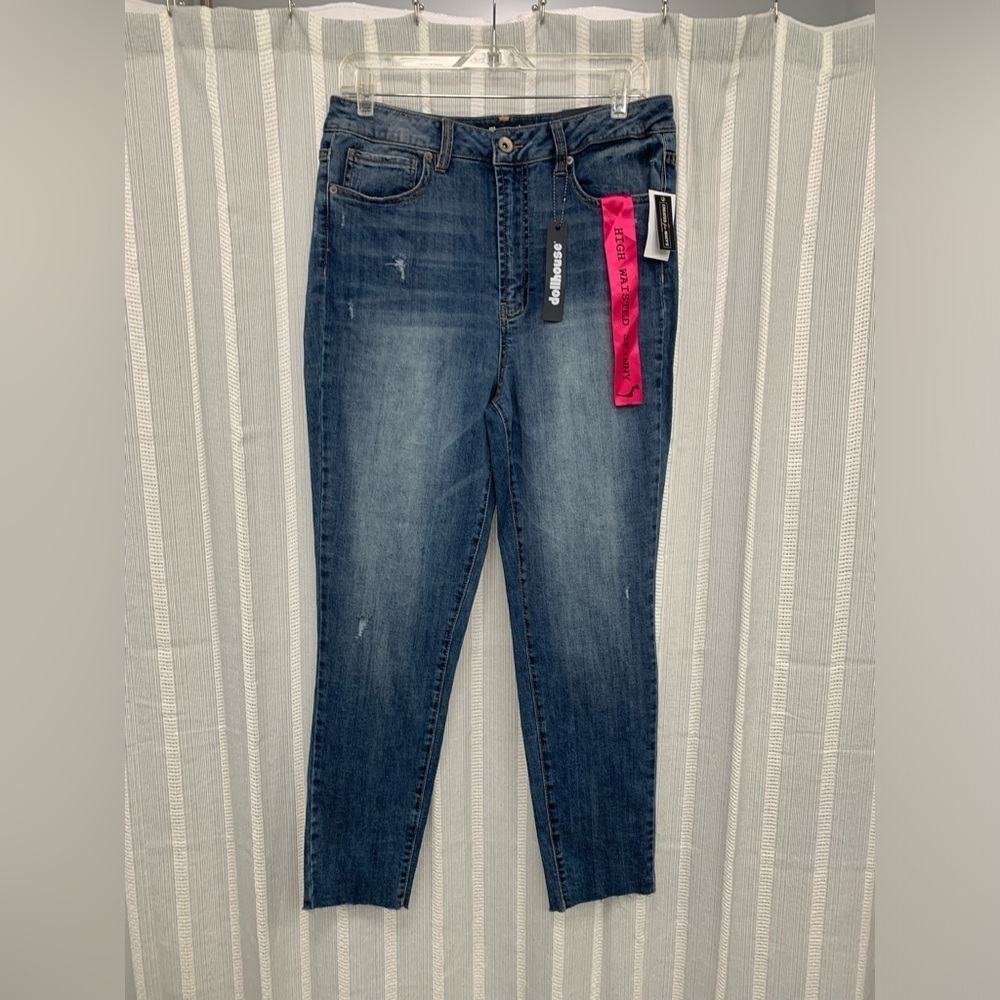Dollhouse NWT High Waist Skinny Cropped Jeans Size 15 (32 waist‎ / 27 length)